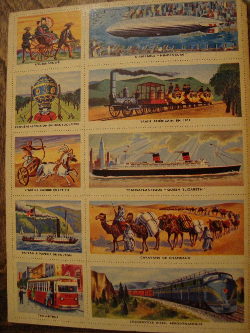 Alben: Les transports – Gebraucht aus Fribourg von ruswil007 1