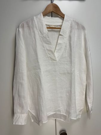Xacus Damenbluse Gr. 38 - 100% Leinen