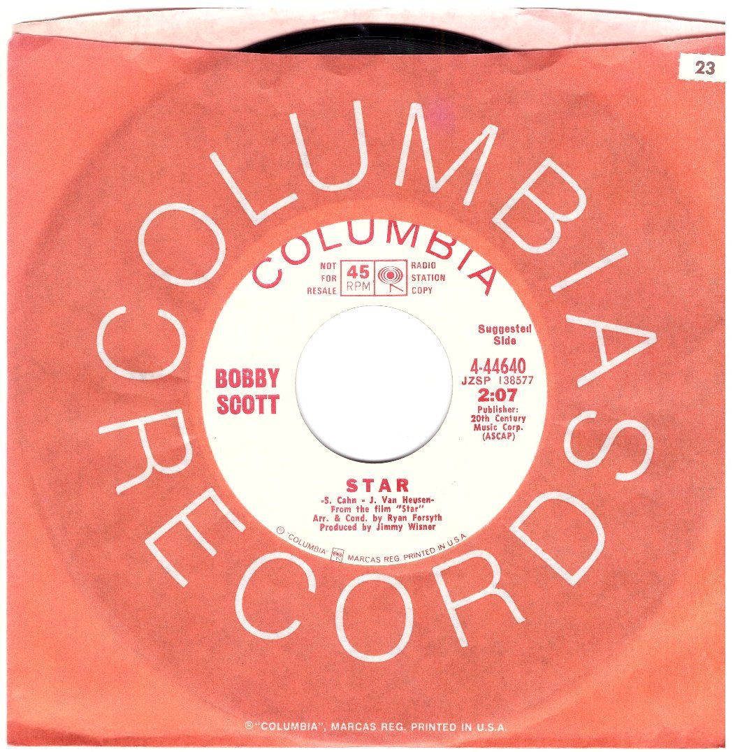Vinyles: BOBBY SCOTT – D'occasion à Bassersdorf par house-of-vinyl