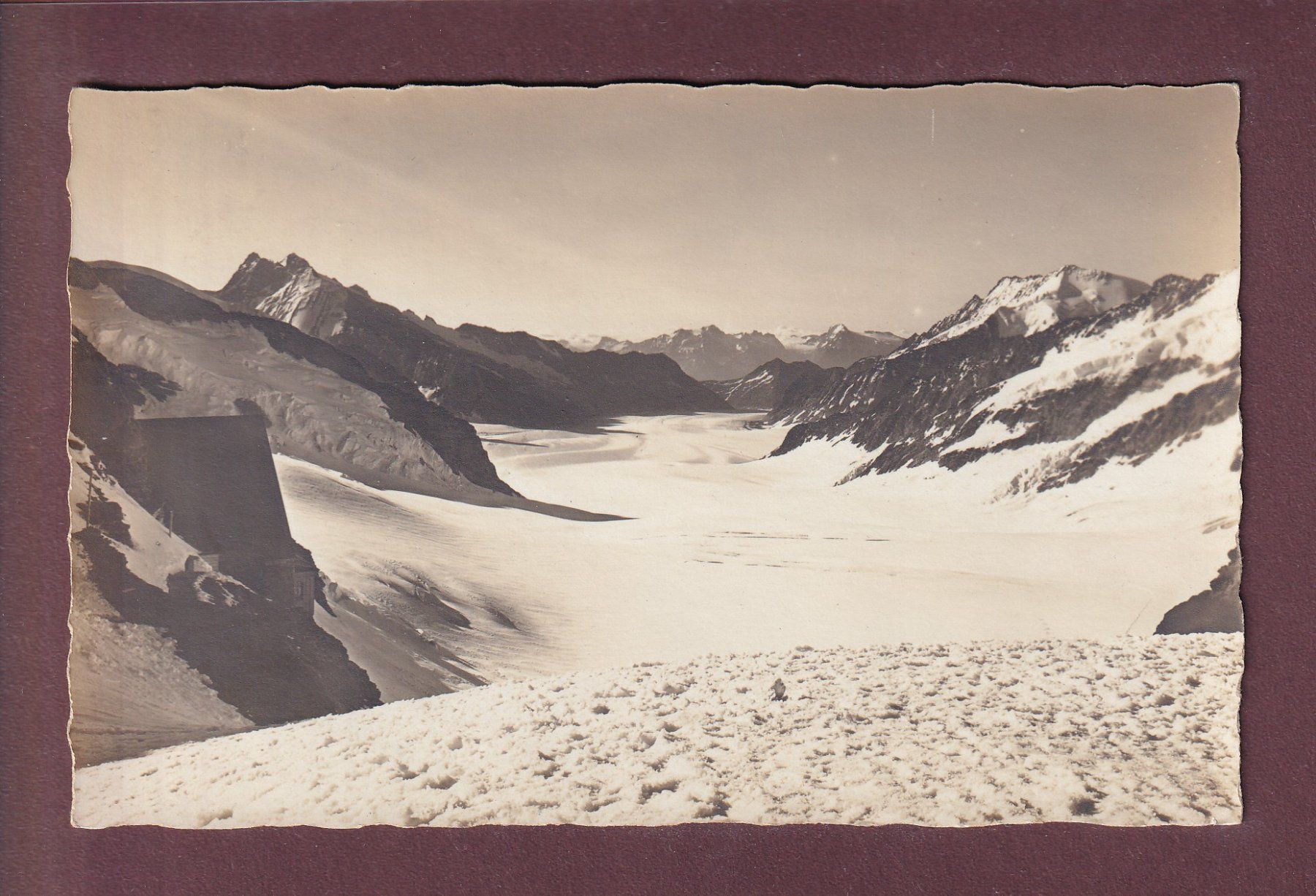 Cartoline postali: JUNGFRAUJOCH - Aletschgletscher – Usato da Pully venduto da nicecards