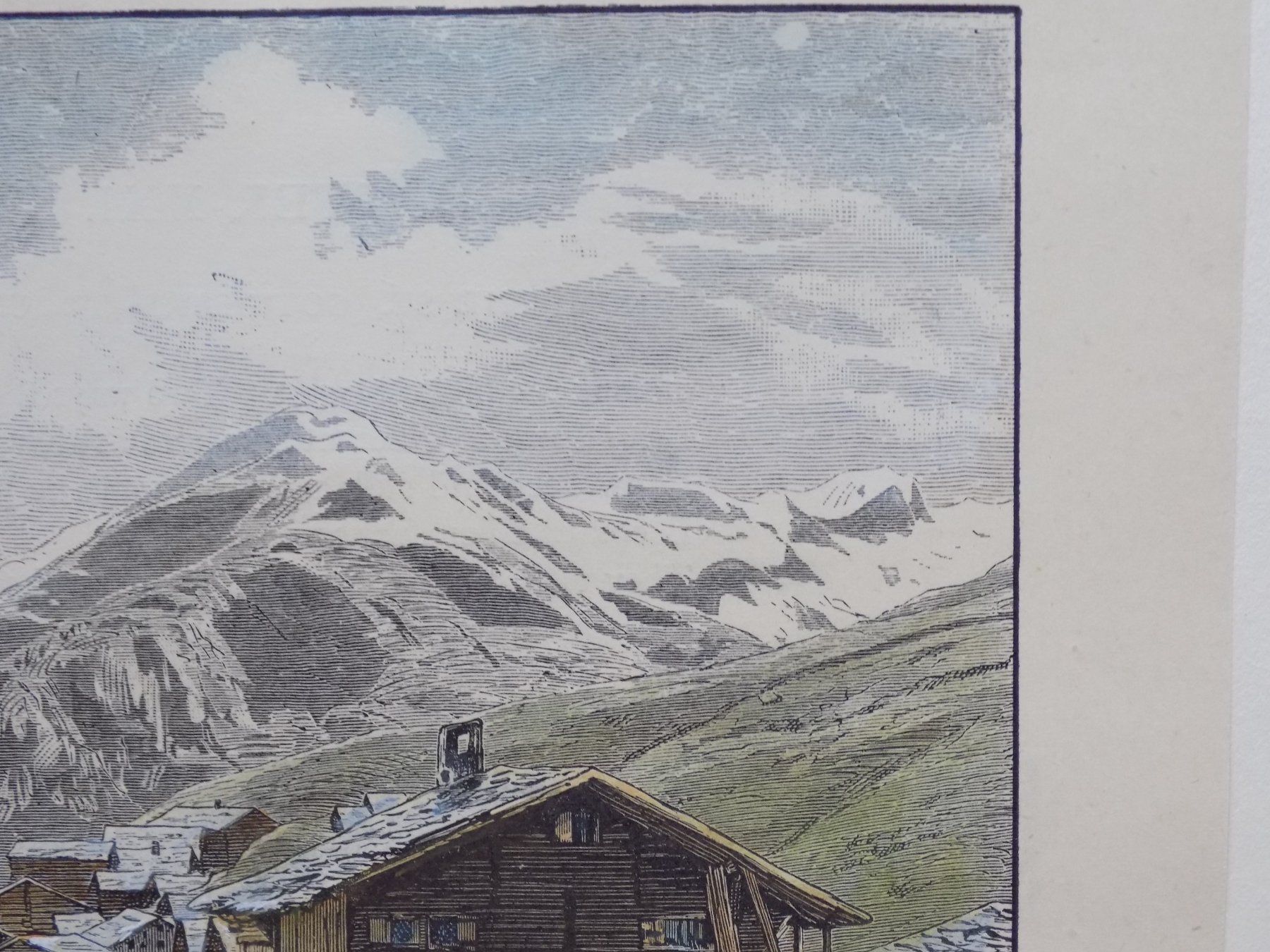 Gravures: Vrin Lumnezia koloriert – D'occasion à Risch par Rischli15 4