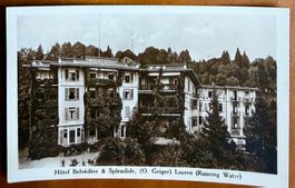 Luzern - Hôtel Belvédère & Splendide 1929