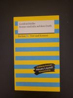Gottfried Keller: Romeo und Julia auf dem Dorfe - Reclam XL