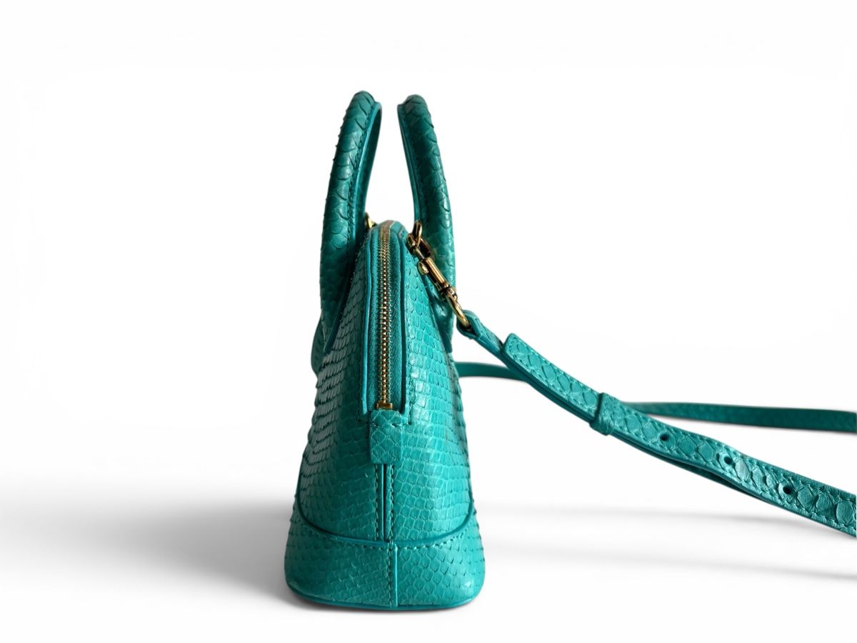 Balenciaga Borse da donna: BALENCIAGA Python Ville XXS Top Handle Bag Tasche – Usato da Kriens venduto da hannaandkiko 2