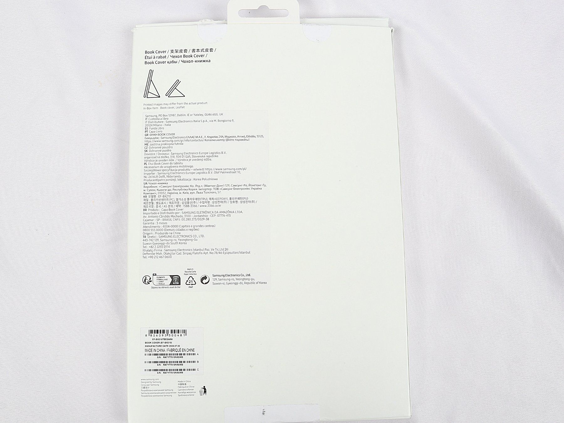 Samsung Covers & Taschen: SAMSUNG Book-Cover – Neu (gemäss Beschreibung) aus Steinen von Restwert_Steinen 2