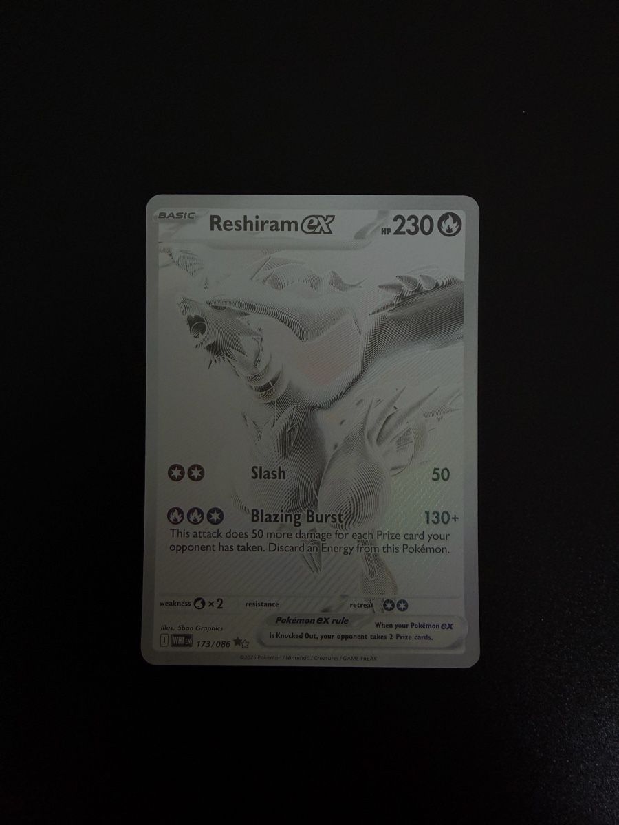 Pokémon Carte collezionabili: Pokémon WHT Reshiram EX 173/086 – Nuovo (secondo la descrizione) da Cademario venduto da Yleeyle