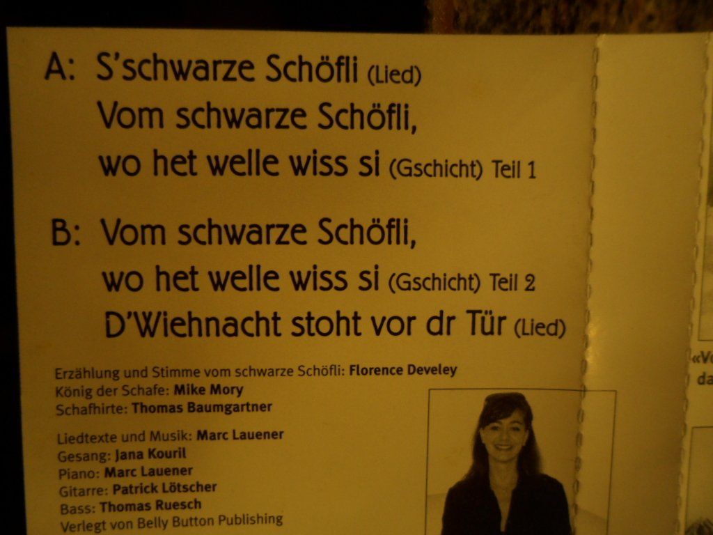 Kompaktkassetten: S' schwarze Schöfli – Gebraucht aus Langnau i. E. von gf2_29jt 1
