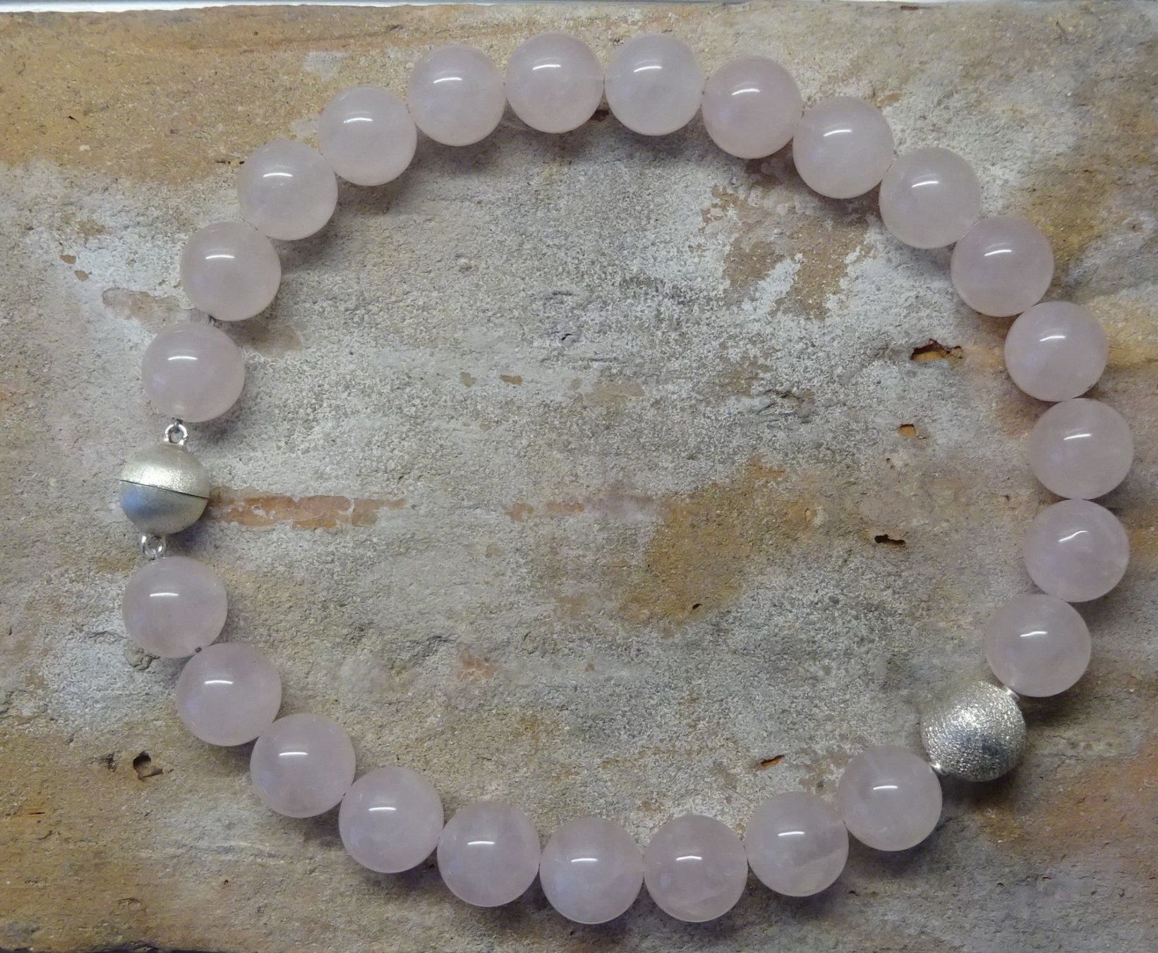 Catenine: Rosenquarz Kette – Usato da Esslingen venduto da FetteSchnecke 2