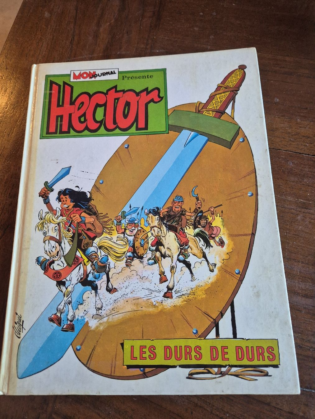 Fumetti: Comicalbum Hector Les Durs de Durs Album Altes Comic Buch – Usato da Grandval venduto da JeroenK
