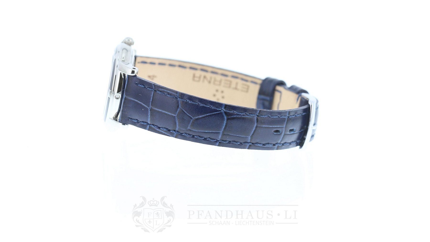 Eterna Orologi: ETERNA LADY GALAXIS DAMENUHR BLAU NEU – Nuovo e nell'imballaggio originale da Schaan venduto da Pfandhaus-LI 3