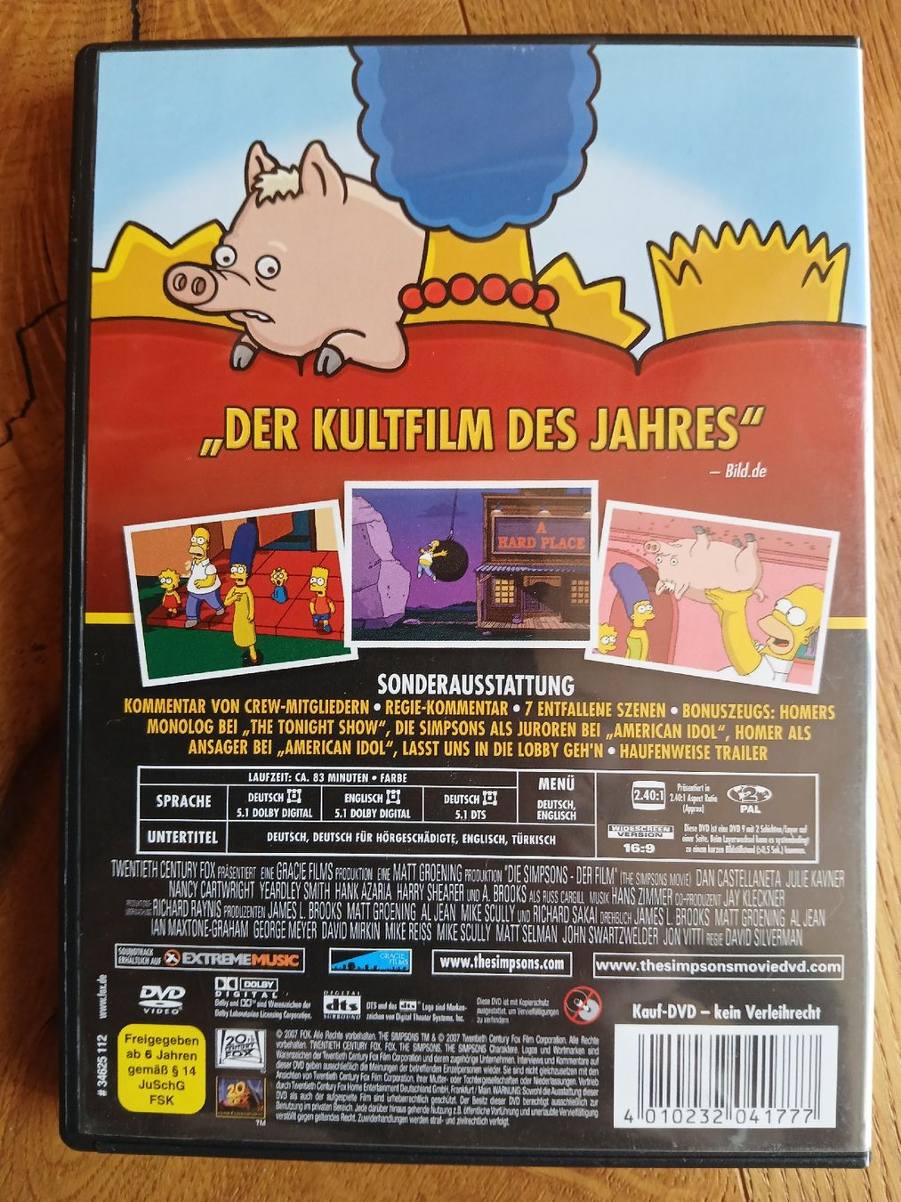 Tutti i DVDs: Die Simpsons - Der Film – Usato da Langendorf venduto da bine9 1