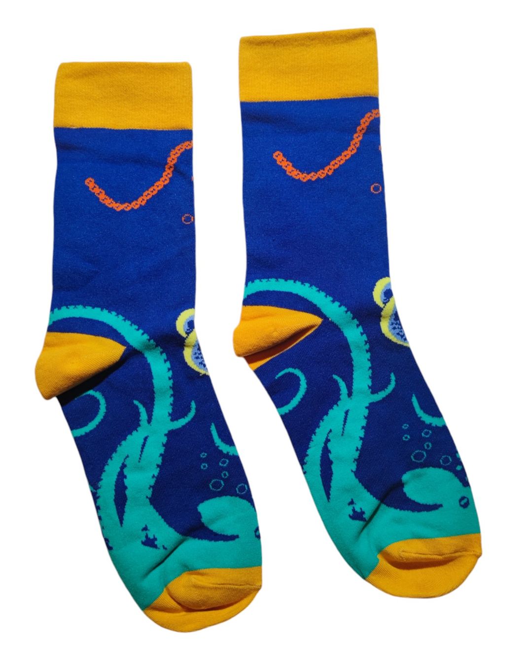 Calze: Socken Octopus / Tintenfisch / Krake / Anker / Anchor – Nuovo e nell'imballaggio originale da Zürich venduto da amysmith 1