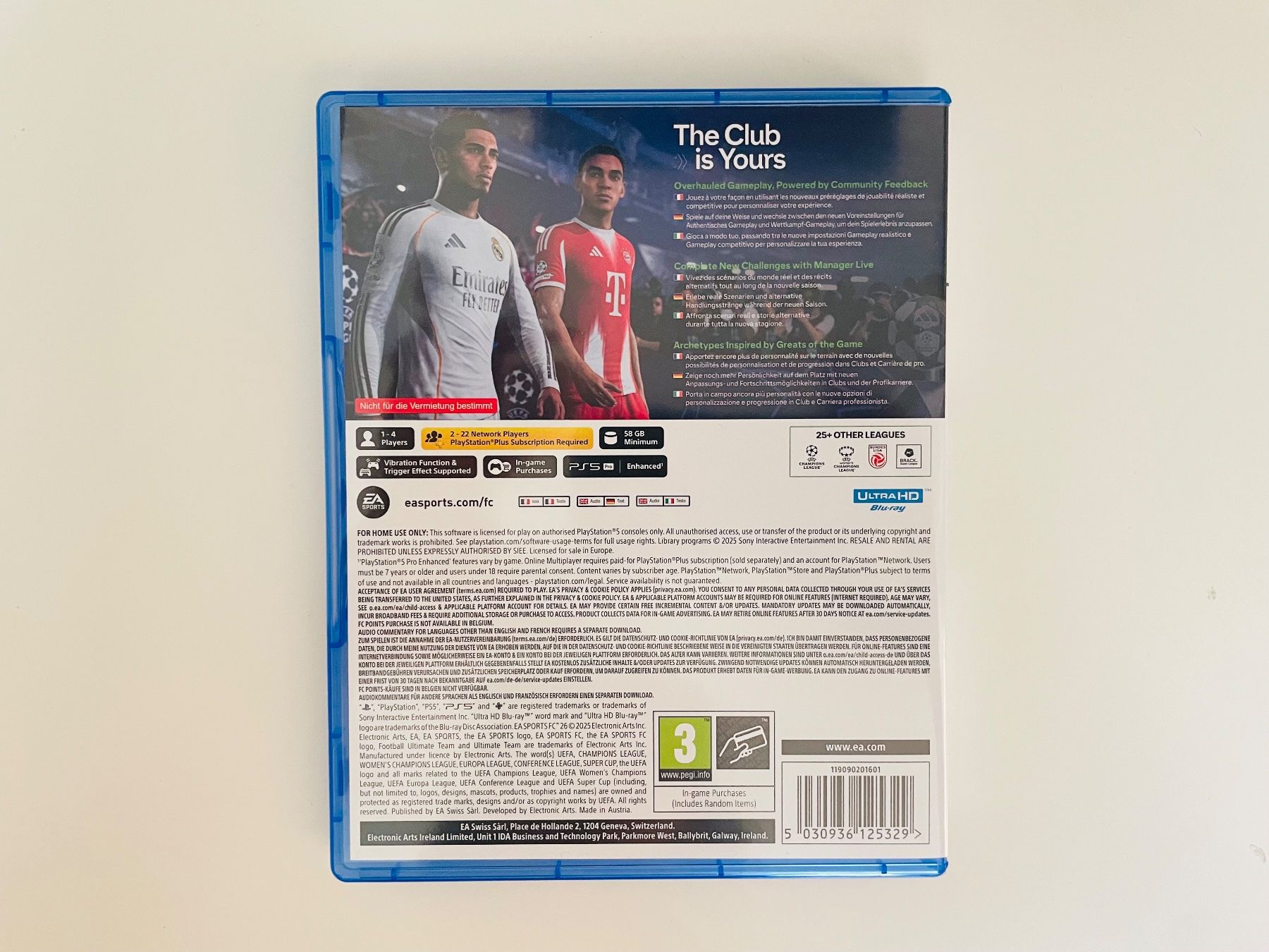 Sony Spiele: FC26 für PS5 – Gebraucht aus Arbon von mannamanna 1