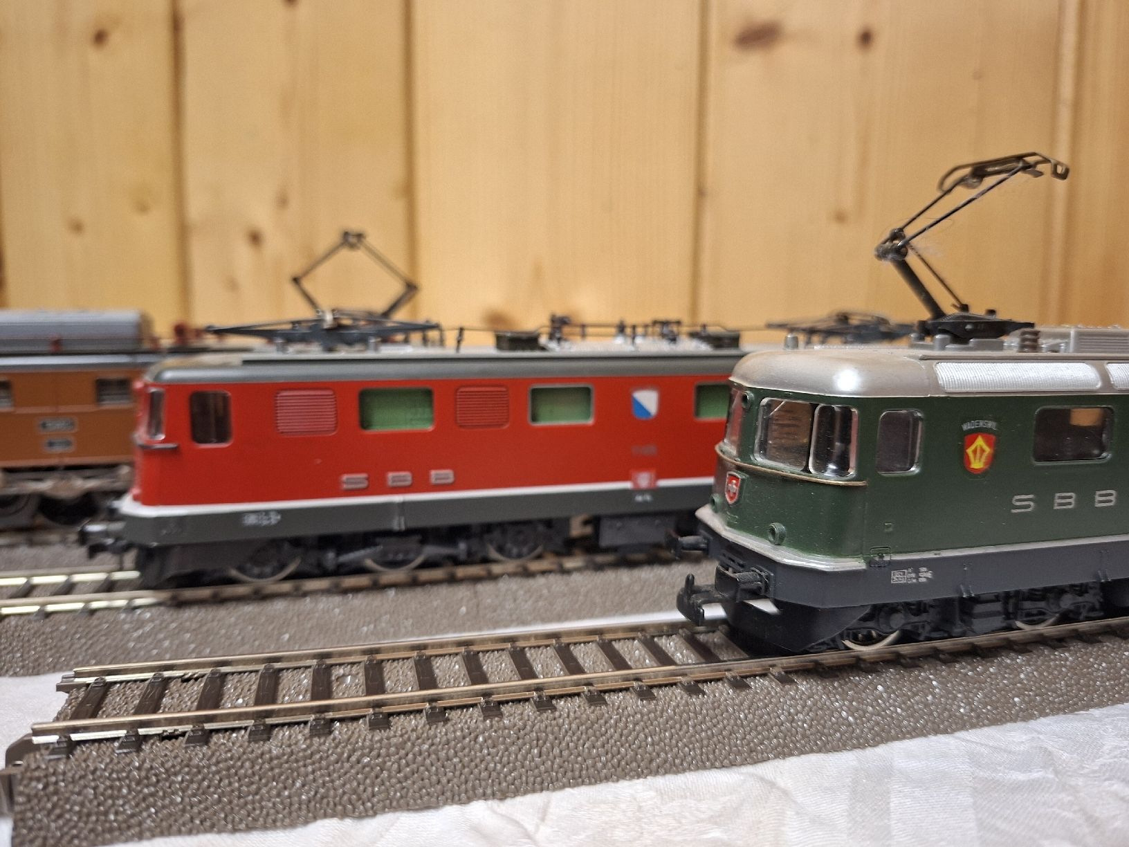 Modellini di ferrovie: SBB Historic Set, Ae 3/6, Ae 6/6, Re 6/6 – Usato da Wädenswil venduto da mape40 3