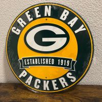 🏈 NFL Green Bay Packers Schild (Ø 30cm) (Lizenziert & OVP)