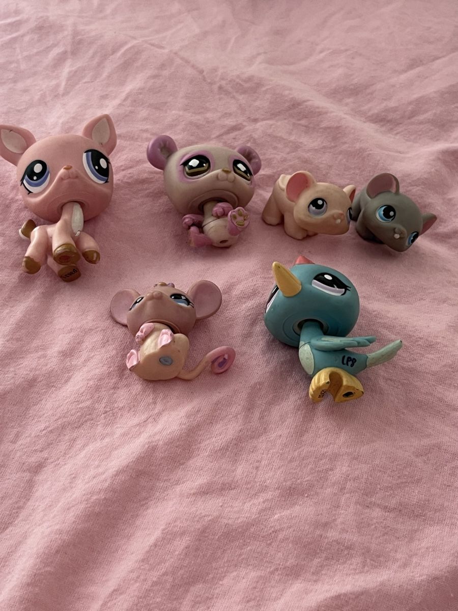 Littlest Pet Shop Statuette: x6 Littlest Pet Shop figures – Usato da Le Grand-Saconnex venduto da Koko.hime_ 2