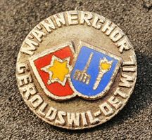 CC613 - Alter Reversknopf Männerchor Geroldswil & Detwil