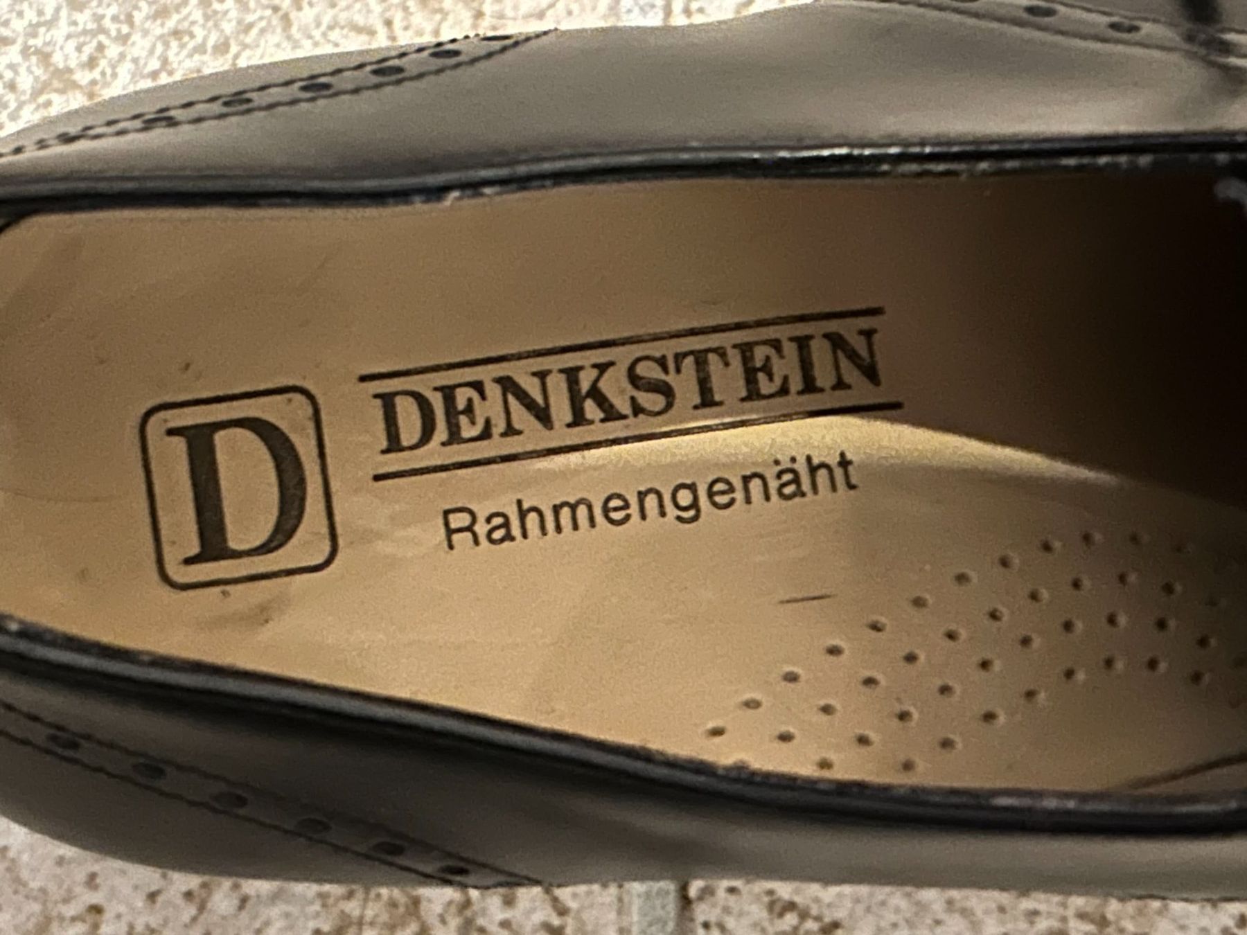 Scarpe da uomo: Denkstein rahmengenähter Herrenschuh – Nuovo (secondo la descrizione) da Veltheim venduto da rog_vm8n 3