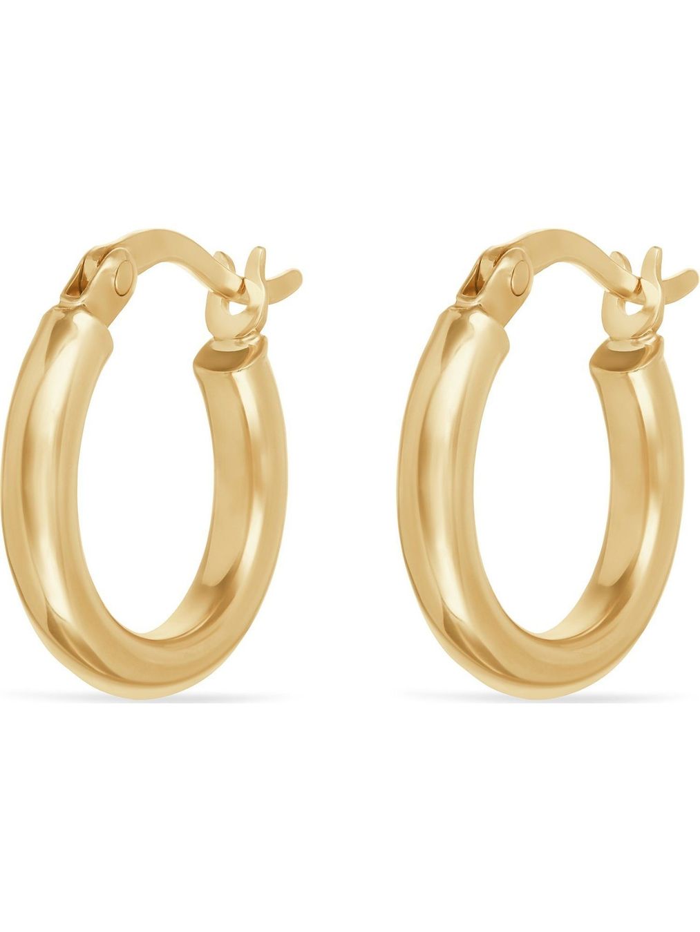 Ohrringe & -stecker: Creolen 375er Gelbgold – Neu und originalverpackt aus Hemmental von Royalgold 2