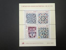 Portugal 1981 500 Jahre Azulejos - Block ** Luxus (D394)