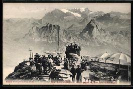 Rigi-Kulm, Blick gegen Mythen und Glärn