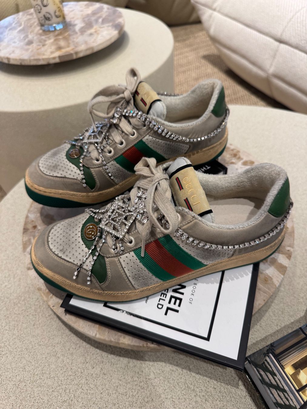 Gucci Damenschuhe: GUCCI SNEAKERS BLING – Gebraucht aus Schwyz von bofb 4