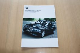 BMW Z3 Coupe 2.8/M Coupe Prospekt 1999