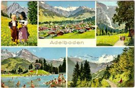 ADELBODEN1353 m - Berner Oberland ca. 1955