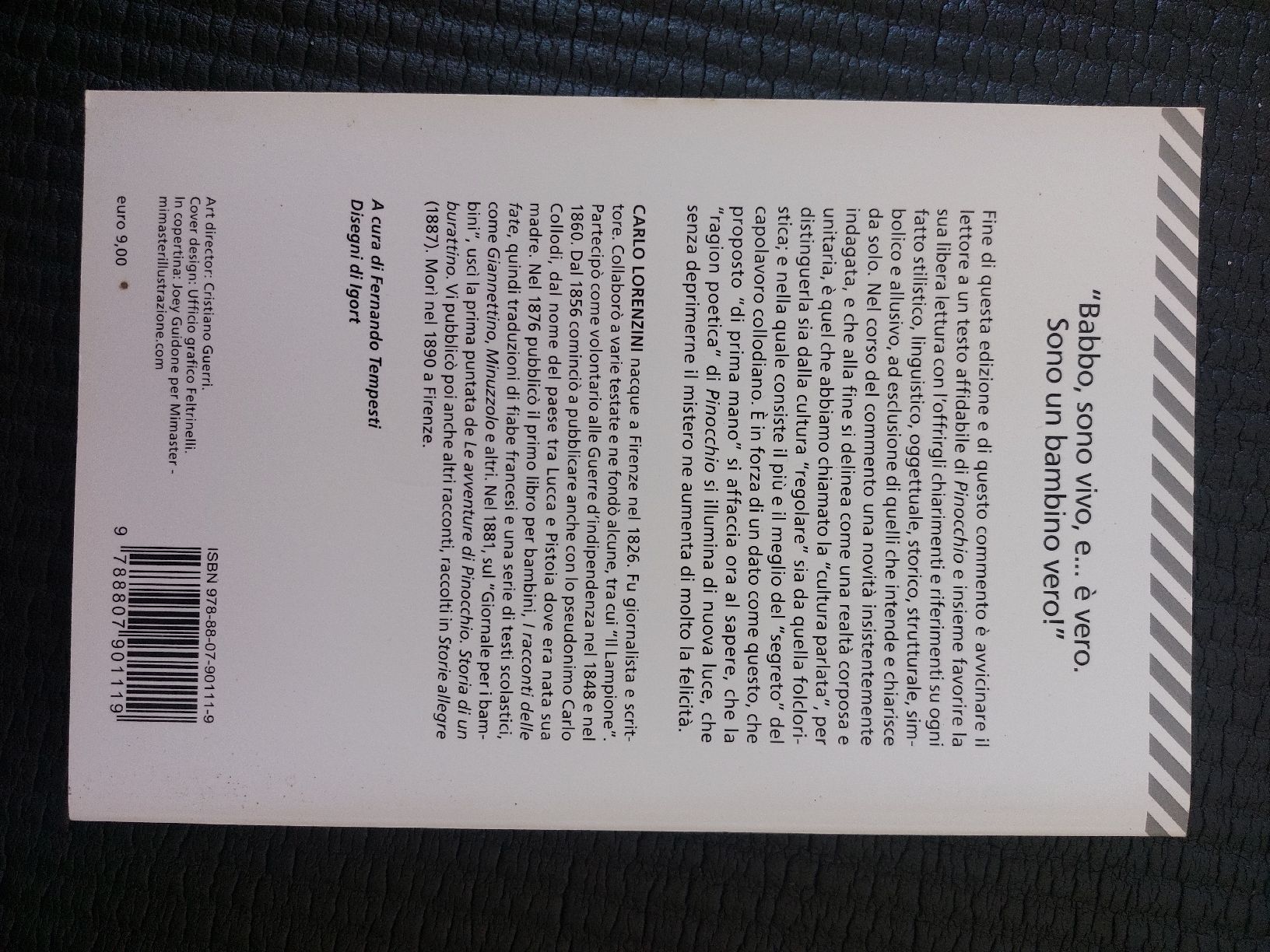 Libri: Carlo Collodi's Pinocchio, Universal Edition 1995, – Usato da Baden venduto da BanaBoutique 1