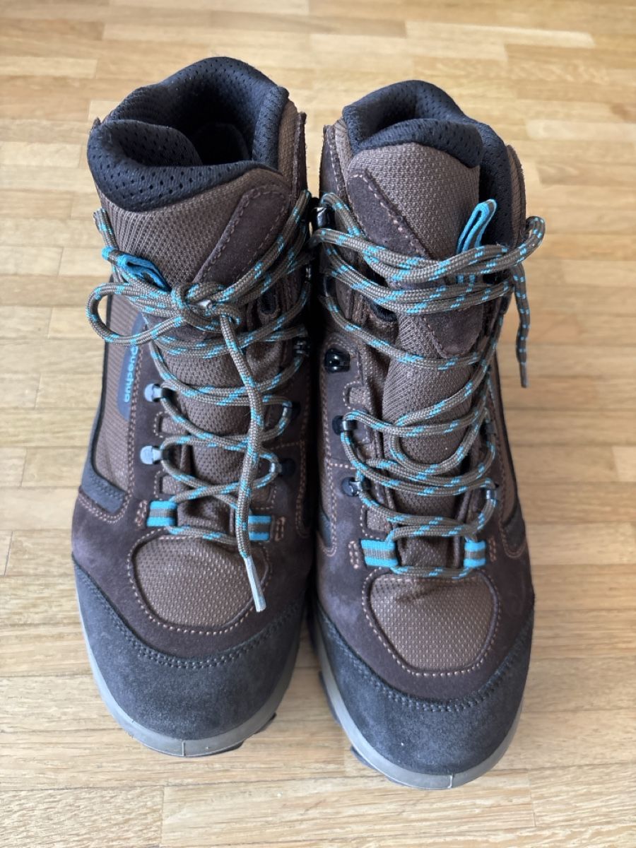 Decathlon Scarpe da uomo: Hiking Boots Brown/Blue Size 42 Used – Usato da Genève venduto da Ellentxen 5