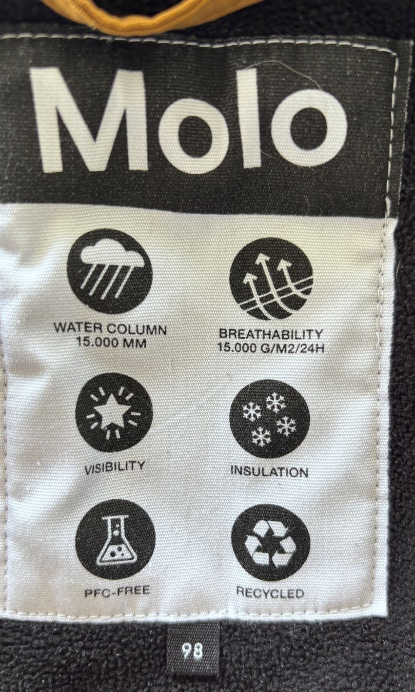 Molo Giacche & Cappotti: Molo Mädchen-Winterjacke, Größe 98. – Usato da Brugg AG venduto da tsannen 8