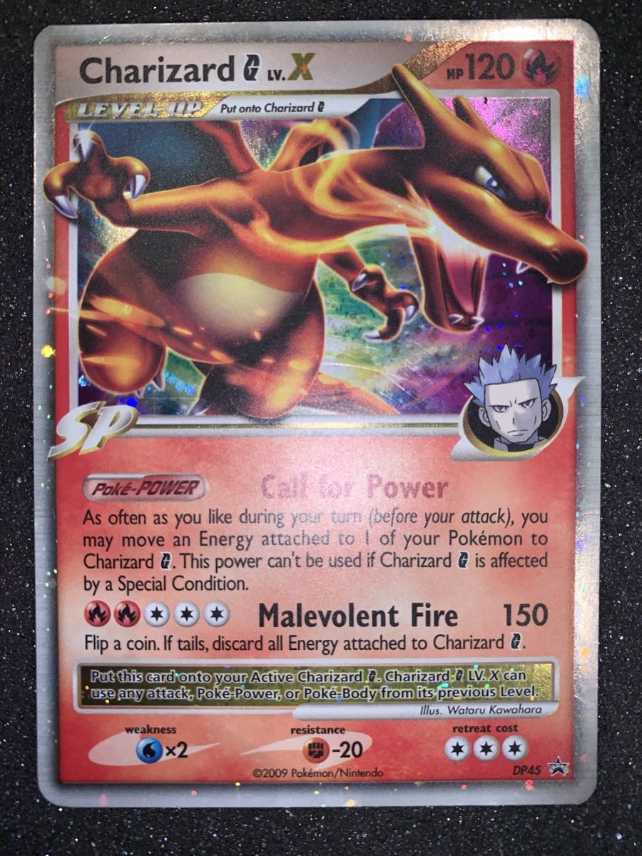Pokémon Cartes à collectionner: Ab1.-!!! Charizard SP LV.X DP45 2009 – D'occasion à Bironico par ars_z6lb