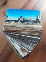 200 verschiedene Eisenbahn-Ansichtskarten Ausland