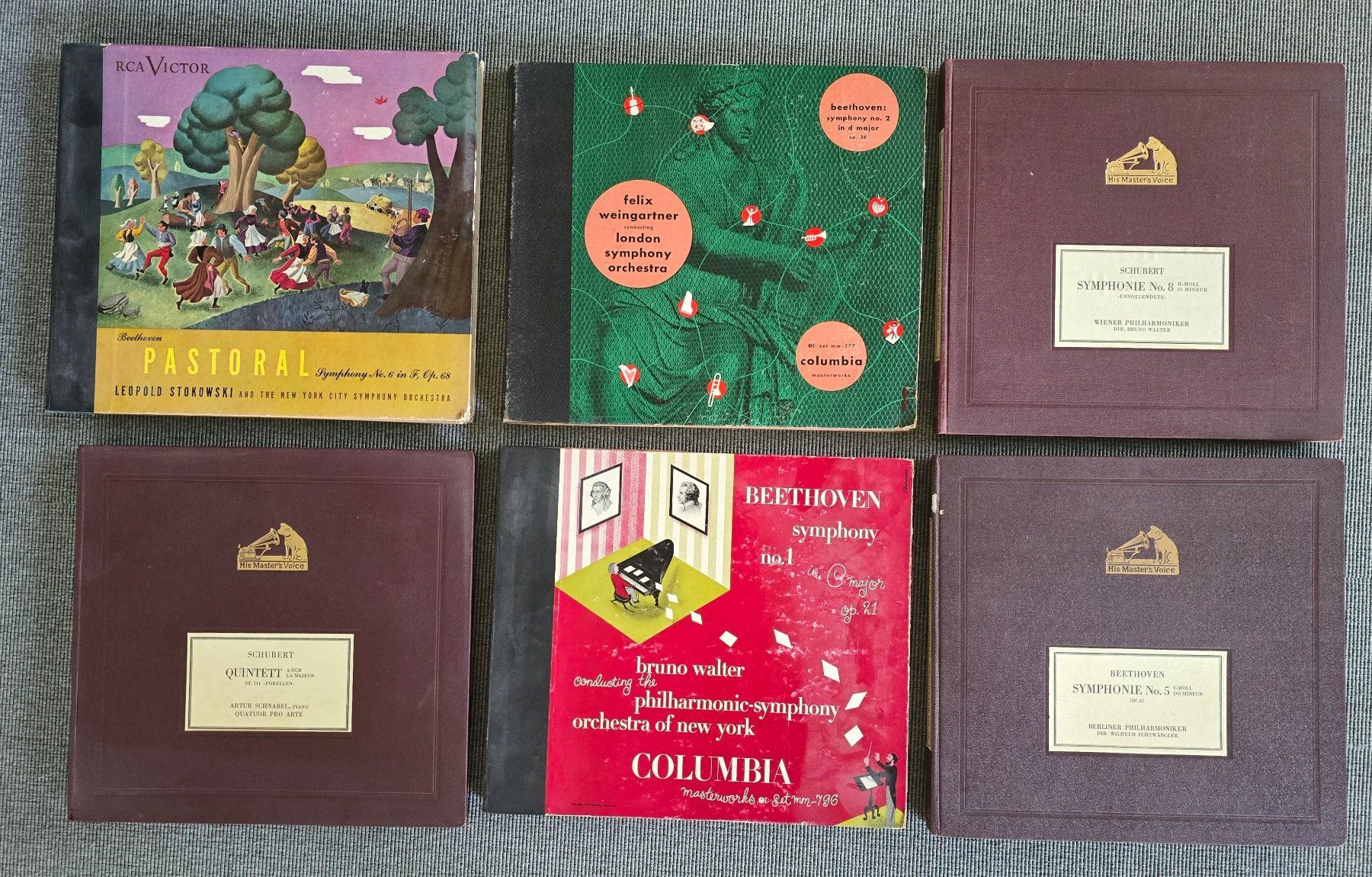 Dischi in vinile: 6 Schallplatten Boxen Klassik 78rpm – Usato da St. Gallen venduto da chrisoletto