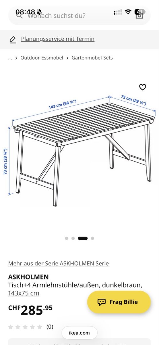 Tavoli: Garden table – Usato da Basel venduto da mfr_8x68 3