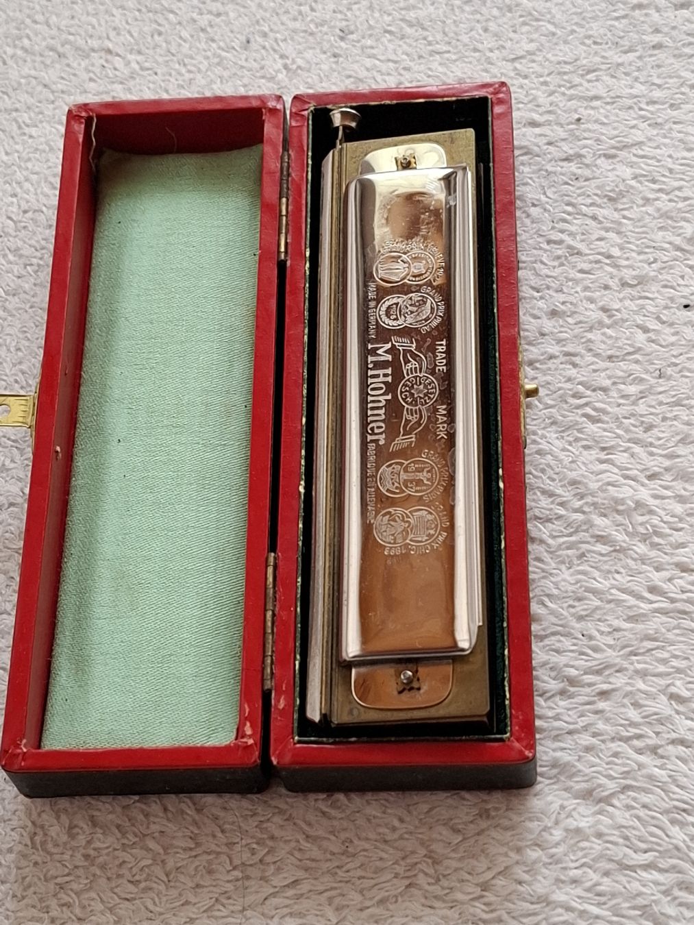 Hohner Strumenti musicali: M. Hohner Chromonica II Mundharmonika  – Usato da Riniken venduto da bro_slk8 7