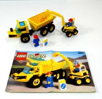LEGO SYSTEM 6581 MULDENKIPPER UND BAGGER