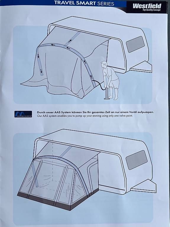 Vorzelte & Markisen: Luftvorzelt DORADO XL – Neu und originalverpackt aus Buchs SG von Gloor57 2