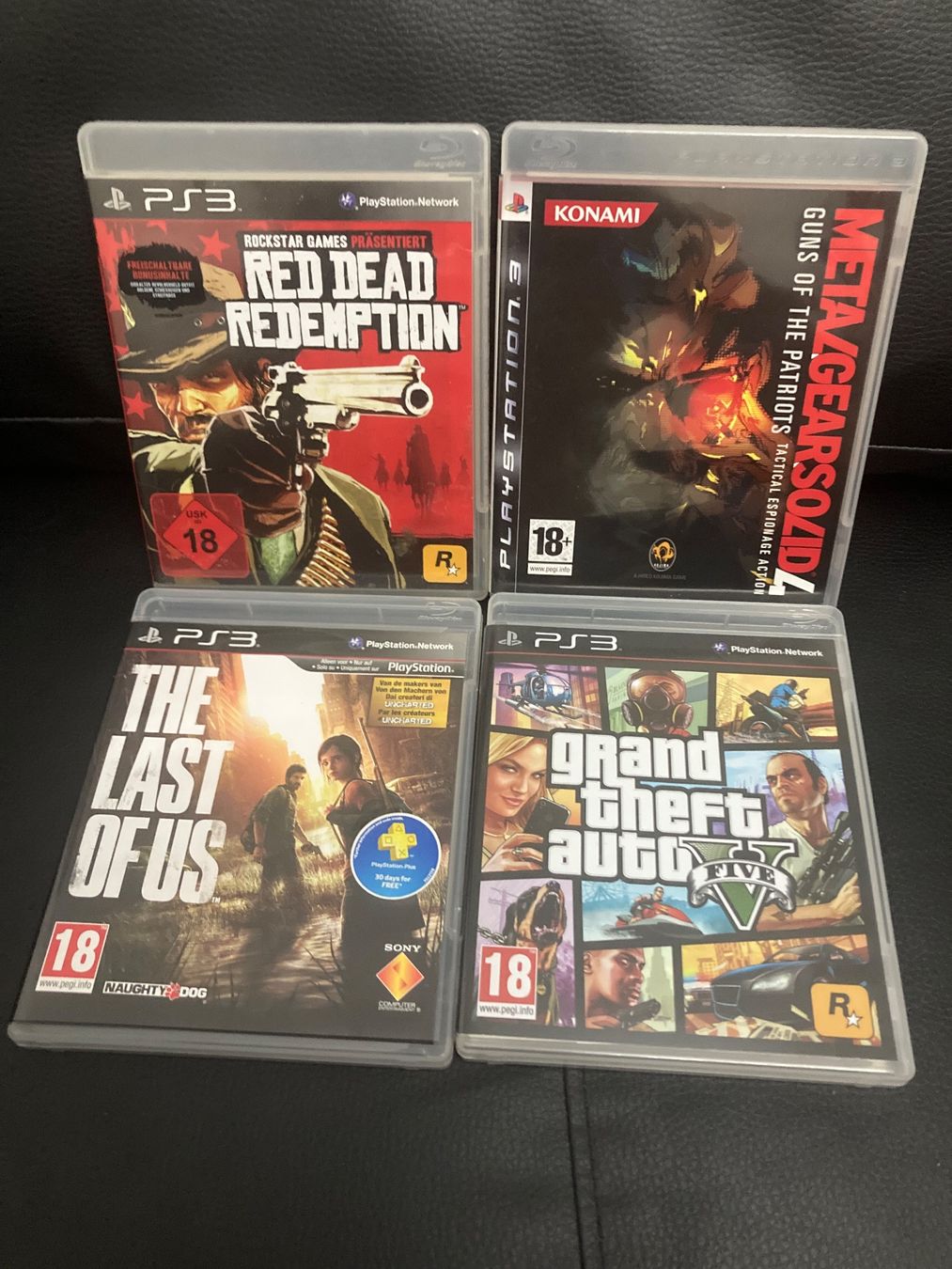 Sony Giochi: PS3 Spiele Red Dead Redemption, GTA V, Metal Gear Solid – Usato da Bern venduto da TotheMoonnn