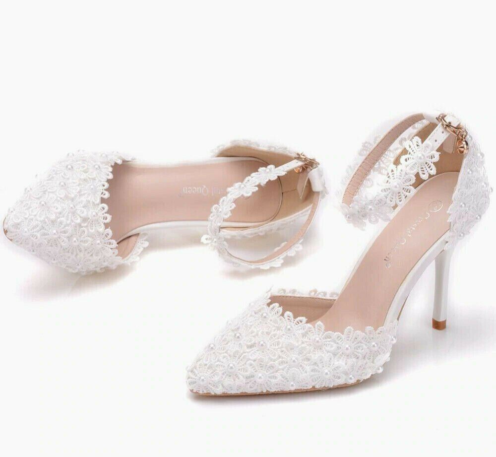 Scarpe da donna: Crystal Queen Hochzeit Sandalen Gr. 40 – Nuovo e nell'imballaggio originale da Zuzwil SG venduto da Cali67 2