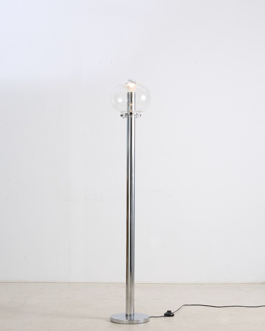 Lampade: Vintage Chrome Stehlampe – Usato da Zürich venduto da kioskio_zh 1