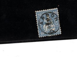 sitzende Helvetia Stempel VOLLSTEMPEL ARBON 1865 TOP RARITÄ