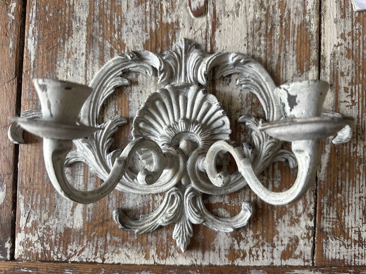 Portacandele: Alter Wandkerzenhalter Shabby Chic – Usato da Domdidier venduto da Lilalu168