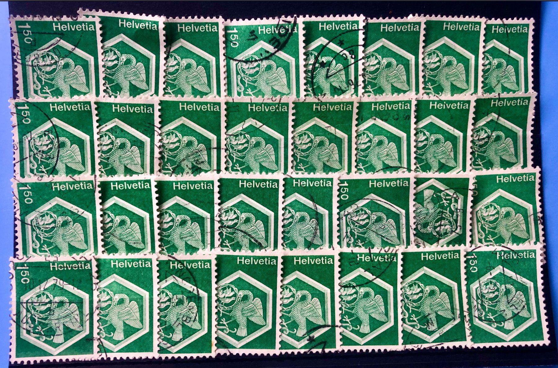 Tutti i francobolli: Nr.538 Deckenmedaillon, Stein am Rhein mit Stempel    – Usato da Aarau venduto da Billa007