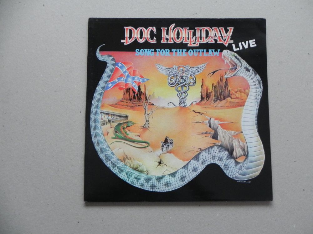 LP USA Southern Rock Band Doc Holliday 1989 Songs for Outlaw (Gebraucht ...