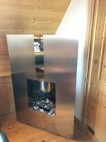 Bio Ethanol Design Cheminée ohne Kamin - Modell Steel, ALFRA