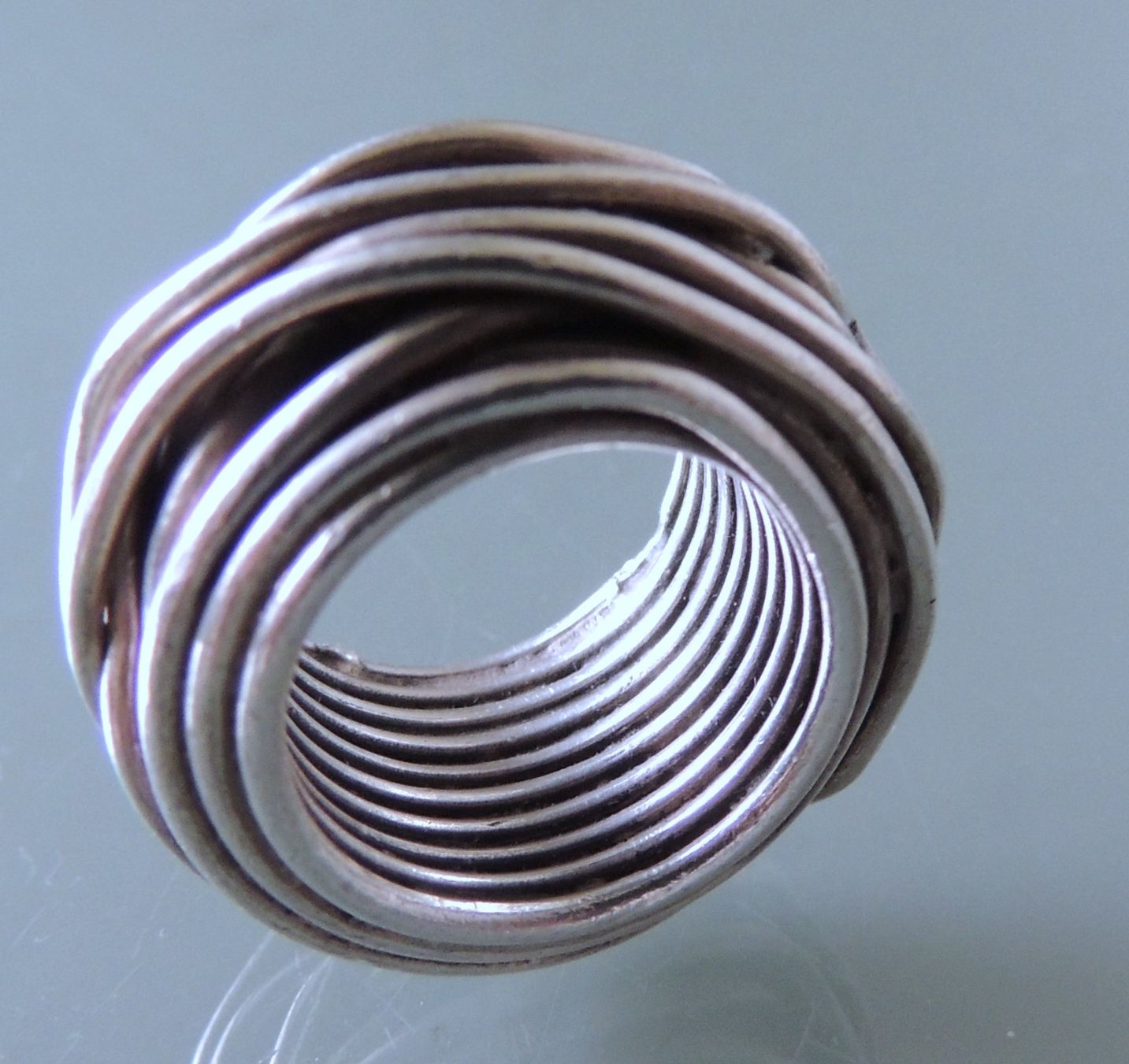 Anelli: Schwerer Silber 800 Fingerring Gr. 56 – Usato da Waldenburg venduto da schaller707