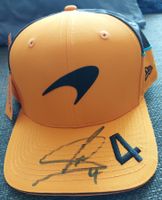 Mütze Cap Lando Norris Nr. 4 -McLaren - Autogramm - F1