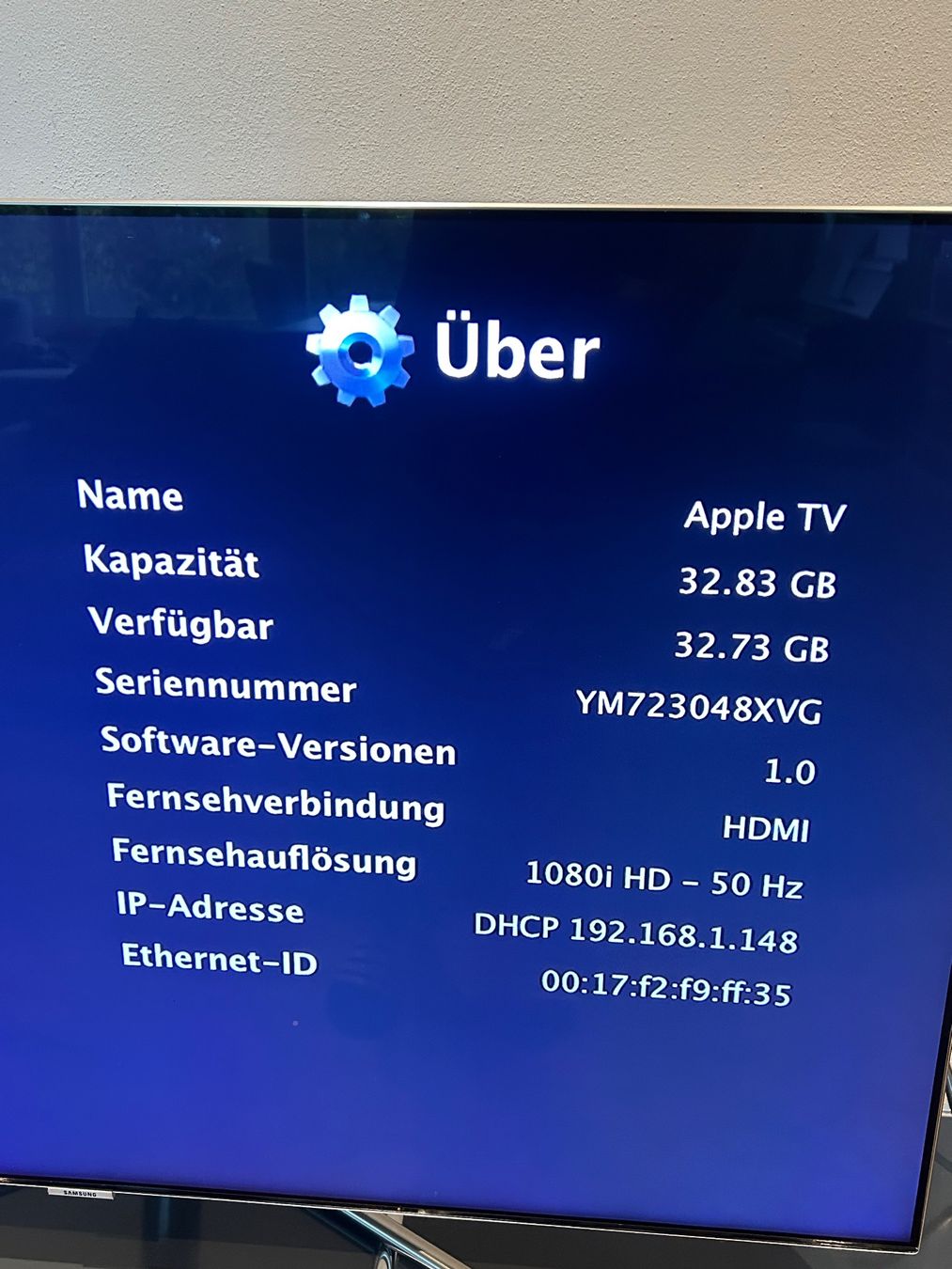 Apple Audio- & Mediensysteme: Apple TV 4. Generation 64GB – Gebraucht aus Gossau ZH von Kustergo 1