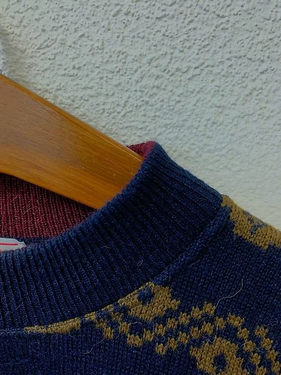 Stefanel Maglioni & Felpe: Vintage Stefanel Strickpullover mit Muster Made in Italy – Usato da Obernau venduto da Arche_Noah_Brocki 4